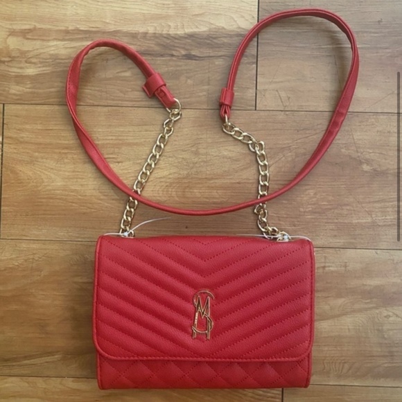 New Steve Madden Bnaomi Quilted Wallet on A String - Picture 5 of 9